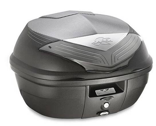 K355NT MONOLOCK topcase, KAPPA (35L, černý nelakovaný + kouřová odrazka)