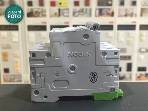 Noark Instalační jistič 6 kA, charakteristika B, 16 A, 3pól Ex9BN 3P B16 /100053/ | Elektro-trutnov.cz