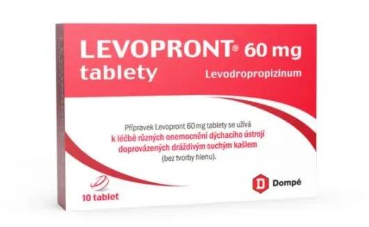 LEVOPRONT POR 60MG TBL NOB 10