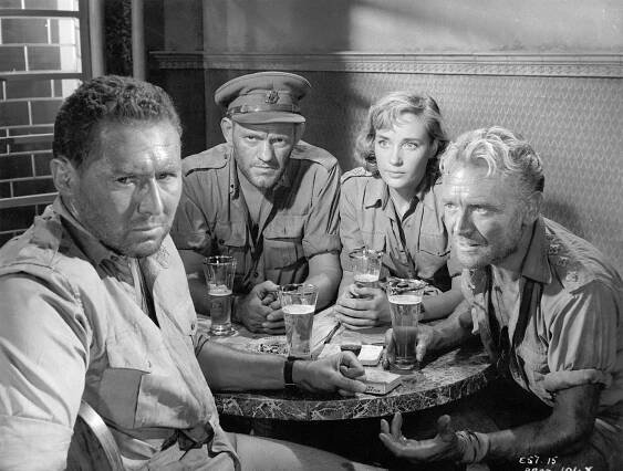 Ice-Cold in Alex - Z filmu - Anthony Quayle, Harry Andrews, Sylvia Syms, John Mills