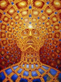 Alex Grey takes part in a psychedelic performance art presentation, powered by visionary art and sacred geometry. Wallpaper