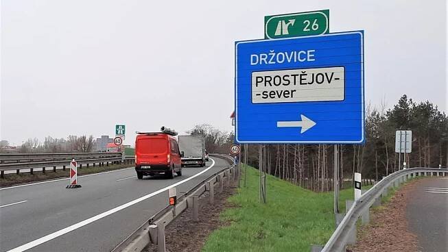 Na dálnici D46 u Prostějova bude postaveno bezpečnější křížení - Ředitelství silnic a dálnic s. p. pro Olomoucký kraj