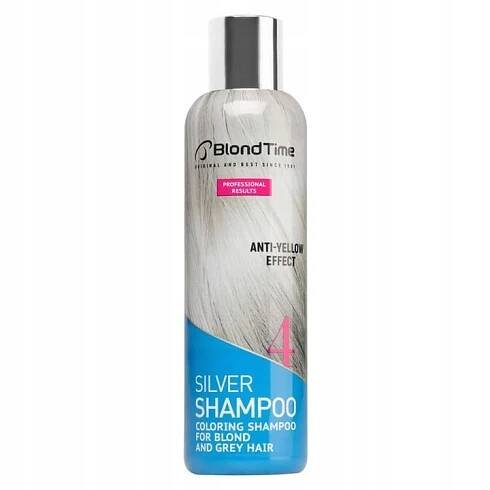 Blond Time Silver šampon stříbrný efekt pro blond vlasy 200 ml