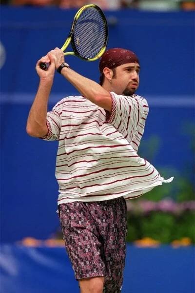 Andre Agassi Changed the Way Players Dress on the Tennis Court | Collater.al
