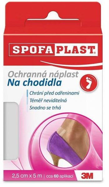 3M Spofaplast 932 Ochranná náplast na chodidla 2,5 cm x 5 m
