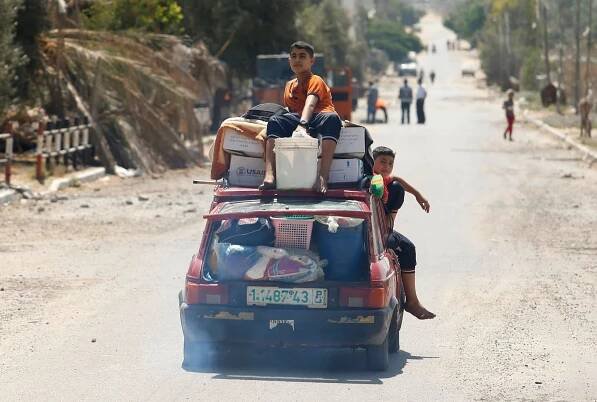 Foto: Palestinci se vrací, místo domů nacházejí jen trosky