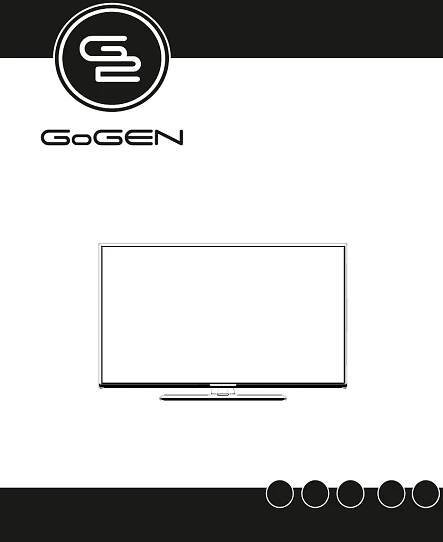 Manuál GoGEN TVF43R552STWEB LED televize