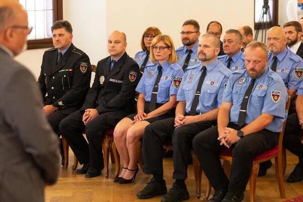 13. července proběhl slavnostní ceremoniál k příležitosti 30. výročí Městské policie České Budějovice | Městská Policie