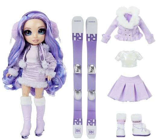 Rainbow High Zimní fashion panenka Violet Willow