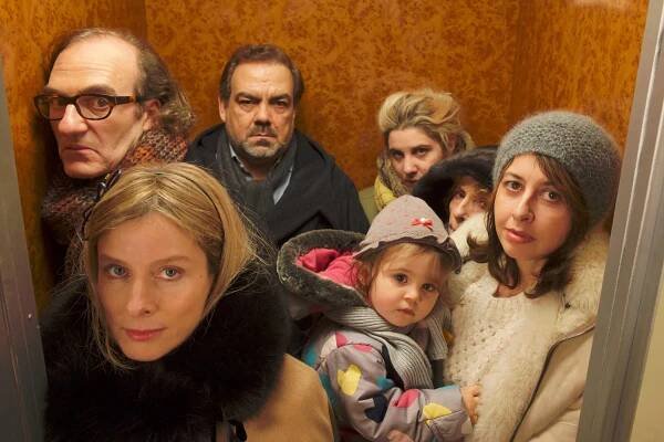Michel Vuillermoz, Karin Viard, Didier Bourdon, Pauline Vaubaillon, Valérie Bonneton - Le Grand Partage - Promo