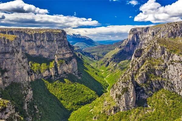 Řecko - kaňon Vikos