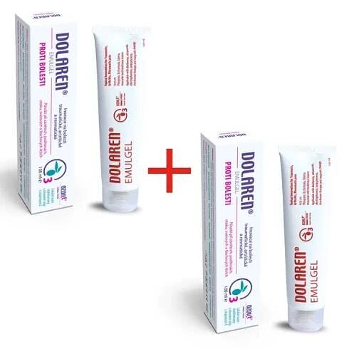 2x DOLAREN - emulgel proti bolesti 100ml