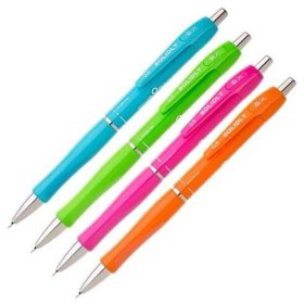 Kuličkové pero SOLIDLY NEON pastelové, mikro hrot