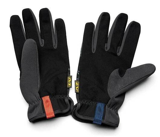 pracovní rukavice Mechanix/100% Fast Fit, 100% - USA (černá, vel. M)