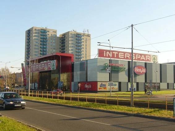 Poruba . shopping centre Interspar