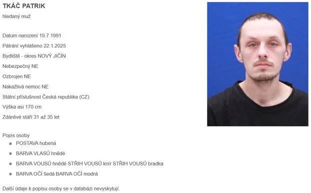 Nevíte o nich? Policie pátrá po těchto hledaných osobách z Novojičínska