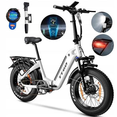 Rower Elektryczny - Elektrokola fatbike - Allegro