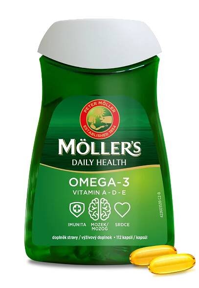 Möller's Omega 3 Double 112 cps. od 239 Kč