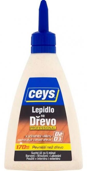 Lepidlo Ceys Professional D2D3 na dřevo 250 g