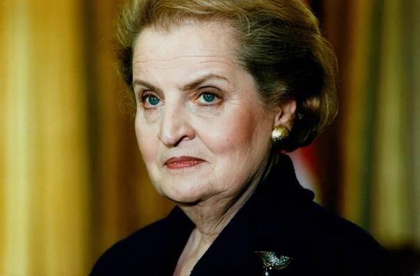 Madeleine Albright, first female US secretary of state, dies