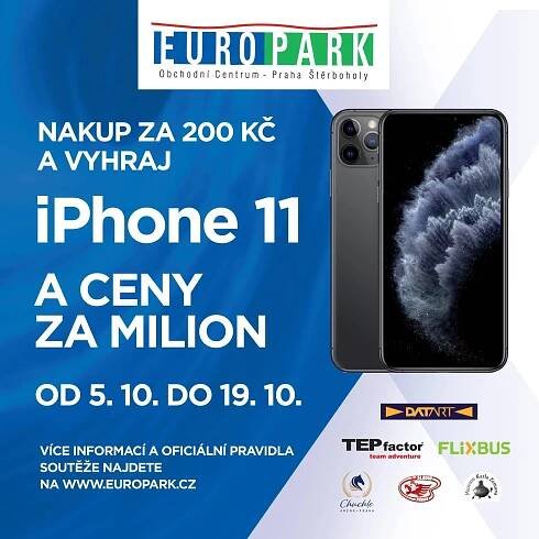 Nakup za 200 Kč a vyhraj! | Obchodní centrum Europark