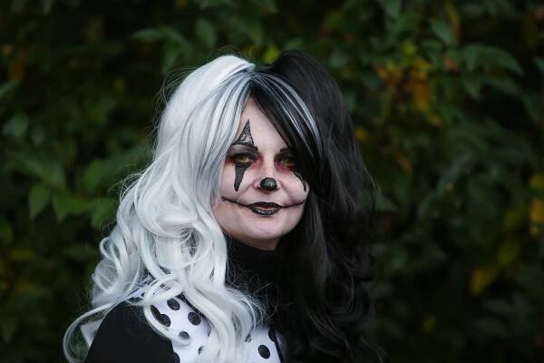 OBRAZEM: Zoologickou zahradu obsadila strašidla, bát se jich nikdo nemusel
