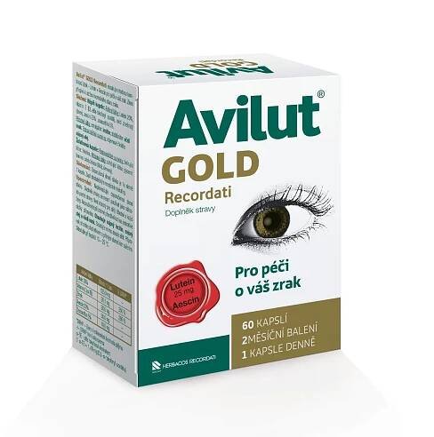 Avilut GOLD Recordati 60 kapslí
