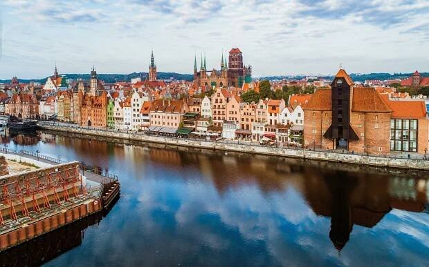 Gdaňsk nedaleko historického centra a památek: Stylové Apartamenty Sun & Snow Aura II s vlastní kuchyní + WiFi