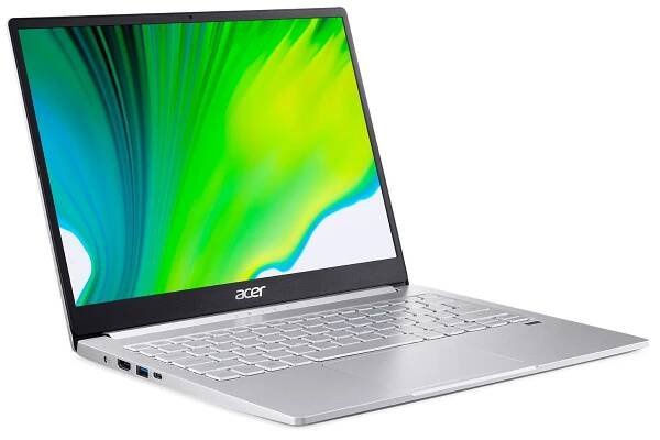 Notebook ACER Swift 3 (SF313-53-7672) NX.A4KEC.007 stříbrný (silver) | kak.cz