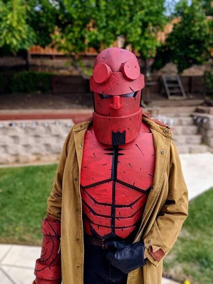 [Self] My Hellboy Costume : r/cosplay