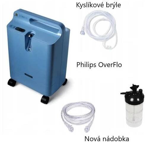 Philips kyslíkový koncentrátor - záruka - servis