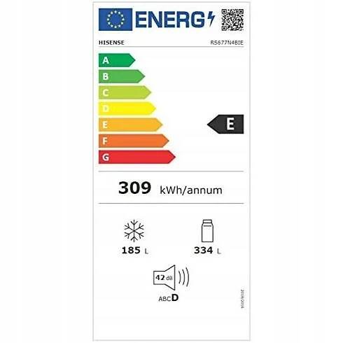 RB390N4BW20 CHLADNIČKA KOMBI HISENSE