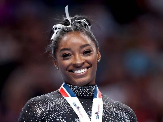 Simone Biles condemns ‘racism’ after Black gymnast snubbed during medal ceremony