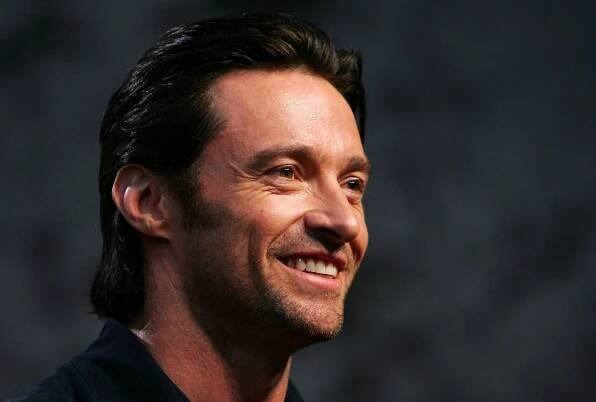 Hugh Jackman Close-Up Smile Wallpaper