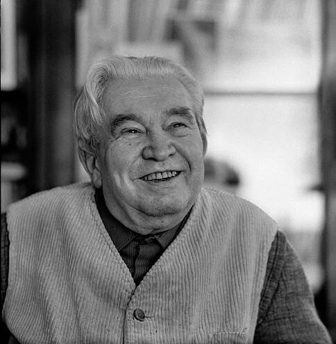 Jaroslav Seifert na snímku z roku 1981