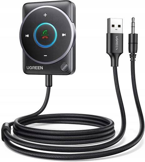 Bluetooth audio přijímač 5.4 USB AUX mini jack 3.5 mm Ugreen CM723 35002