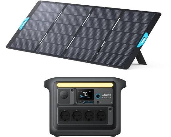 Powerbanka Anker SOLIX C1000X se 400W solárním panelem