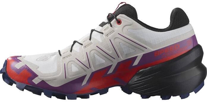 Salomon SPEEDCROSS 6 W White/Sparkling Grape/Fiery Red