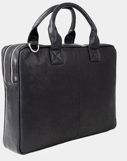 Wallstreet Jordan Black - Kožená business taška - DÍLNAstore
