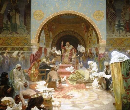 Alfons Mucha, Slovanská Epopej