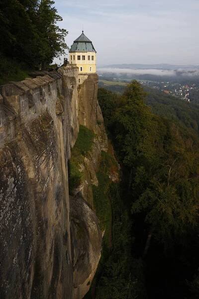 FOTO: Saský Königstein – největší vojenská pevnost v Evropě