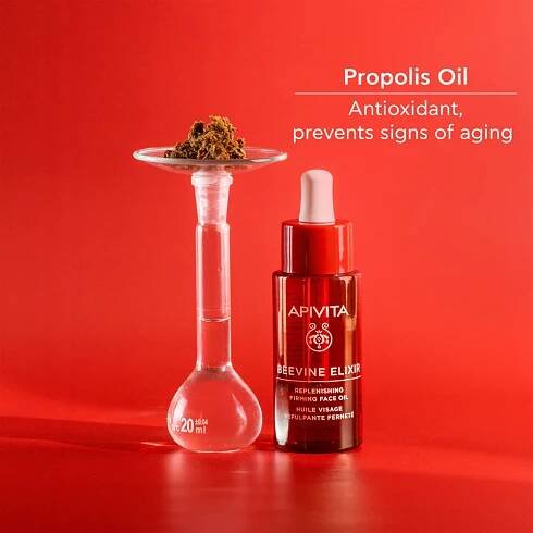 Apivita Beevine Elixir Replenishing Face Oil vyživující pleťový olej s revitalizačním účinkem