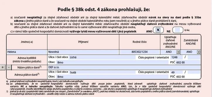 Jak vyplnit prohlášení poplatníka? – Portál POHODA