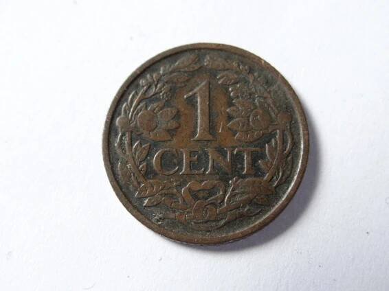 1 cent 1920, Holandsko. - Numismatika