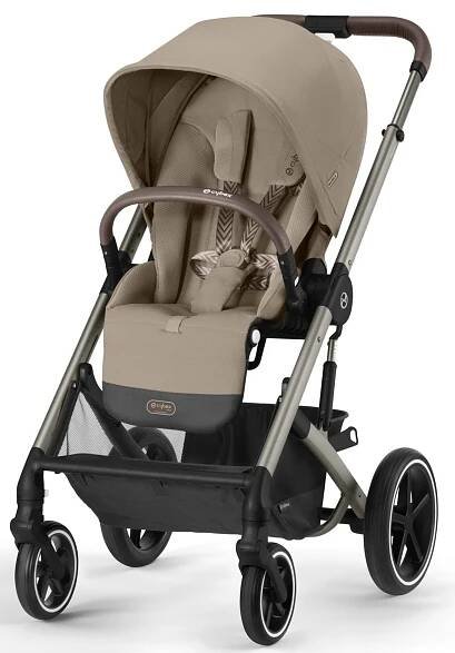CYBEX Balios S Lux + Cot S Lux 2025 Almond Beige Taupe Frame : Beneo.cz