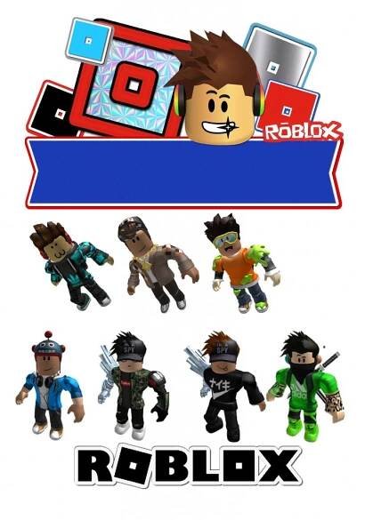 Jedlý papír ROBLOX máme jako jedlý papír i fondán