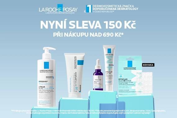Speciální akce na produkty La Roche-Posay, Vichy a CeraVe
