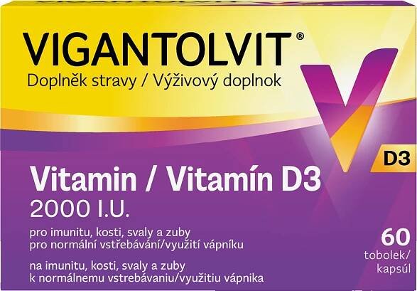 Vigantolvit D3 2000 I.U. 60 tbl.