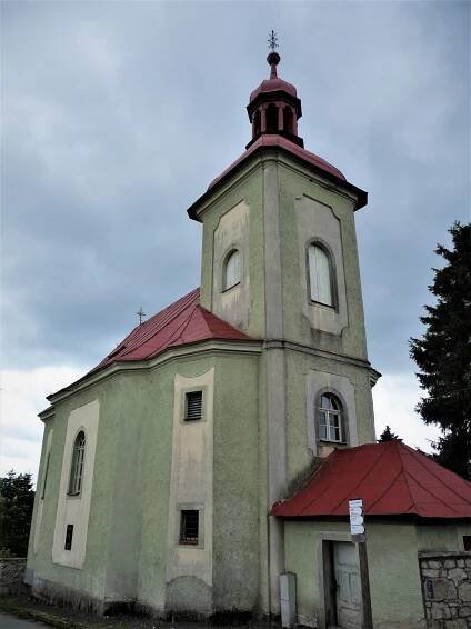 Horní Blatná (kaple sv. Kříže)