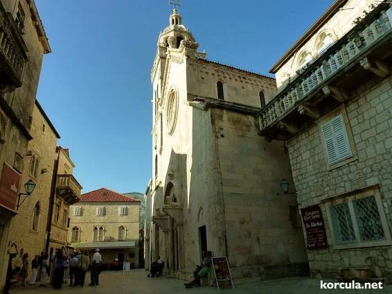 St Mark's Cathedral in Korcula